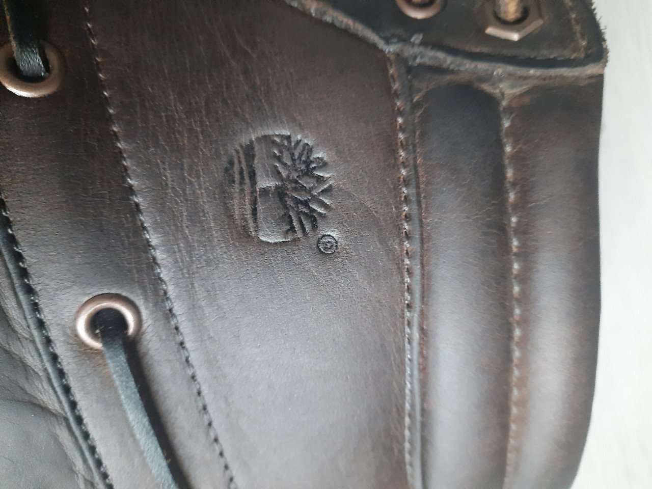 Timberland lederen schoenen bijna nieuw nieuwprijs € 189,- Nu maar € 89,-