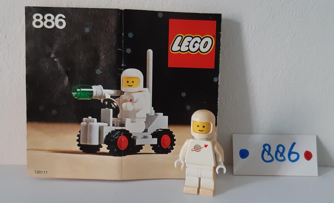 Lego Classic Space 886: space buggy, ruimtebuggy
