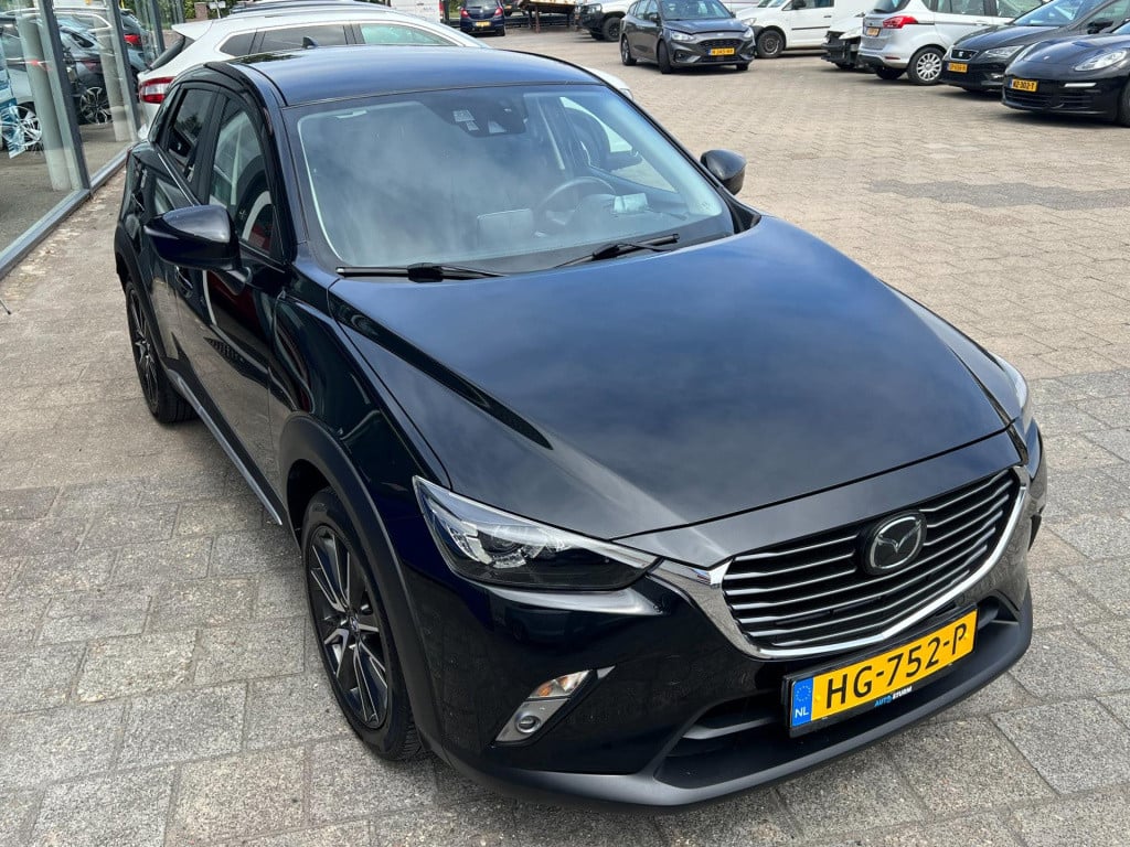Mazda Cx-3 2.0 skyactiv-g 120 gt-m, leer, trekhaak enz...