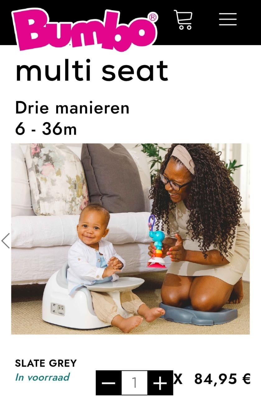 Bumba kinderstoeltje