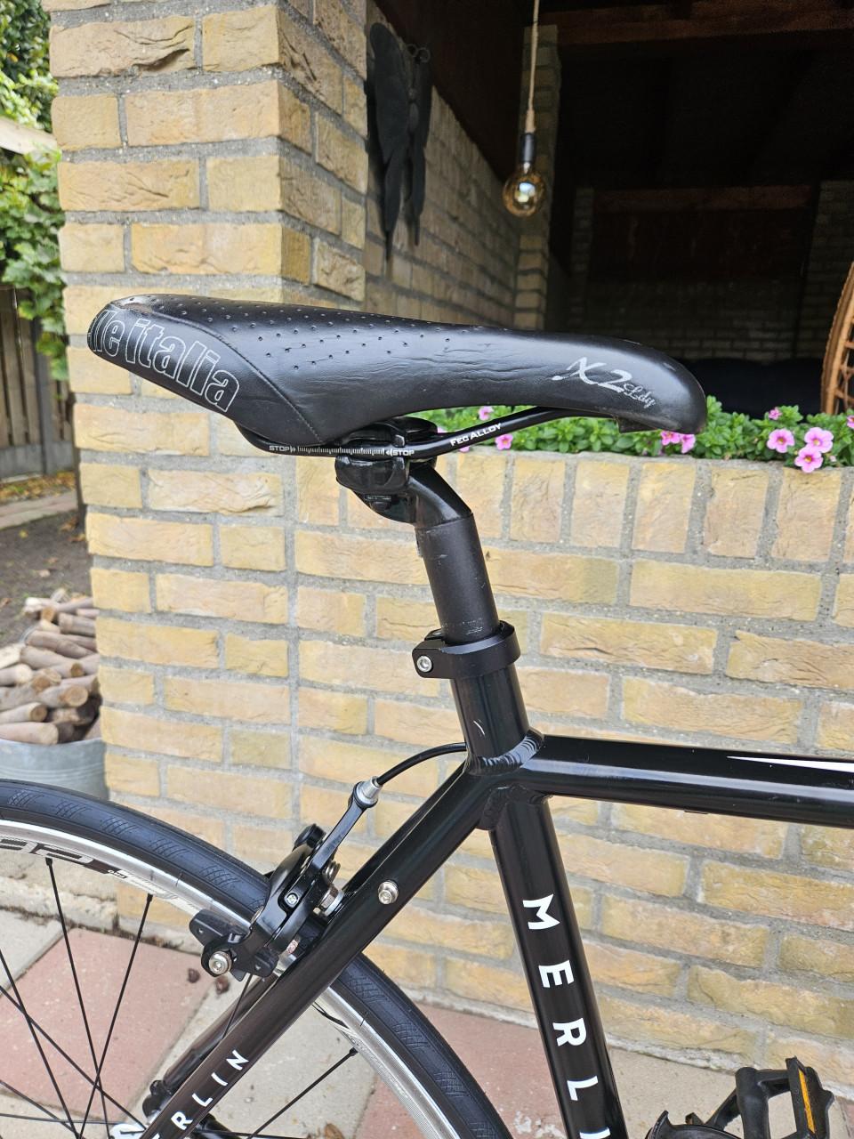 Merlin Performance PR7 Racefiets  Maat L (56 cm)  (Nwe banden & stuurlint!)