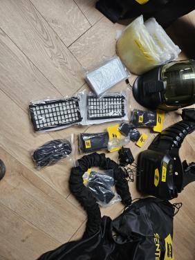 ESAB Sentinel A50 lashelm met ESAB PAPR EPU verse lucht unit