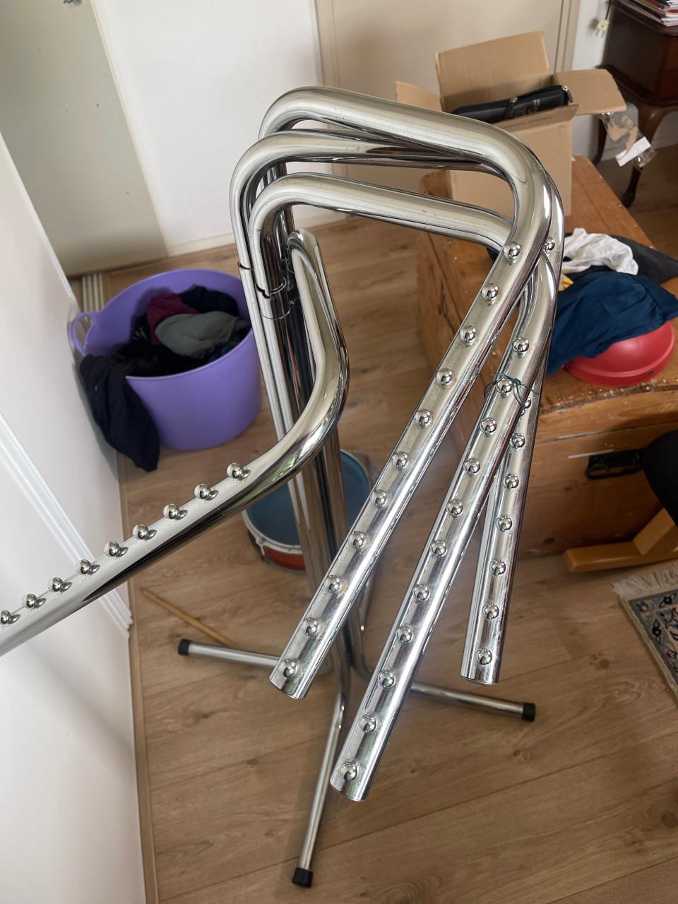 Chrome kledingrek professional