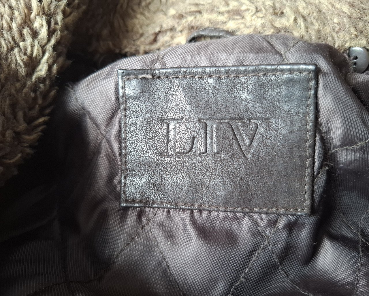 LIV Piloten jack lederlook maat XL