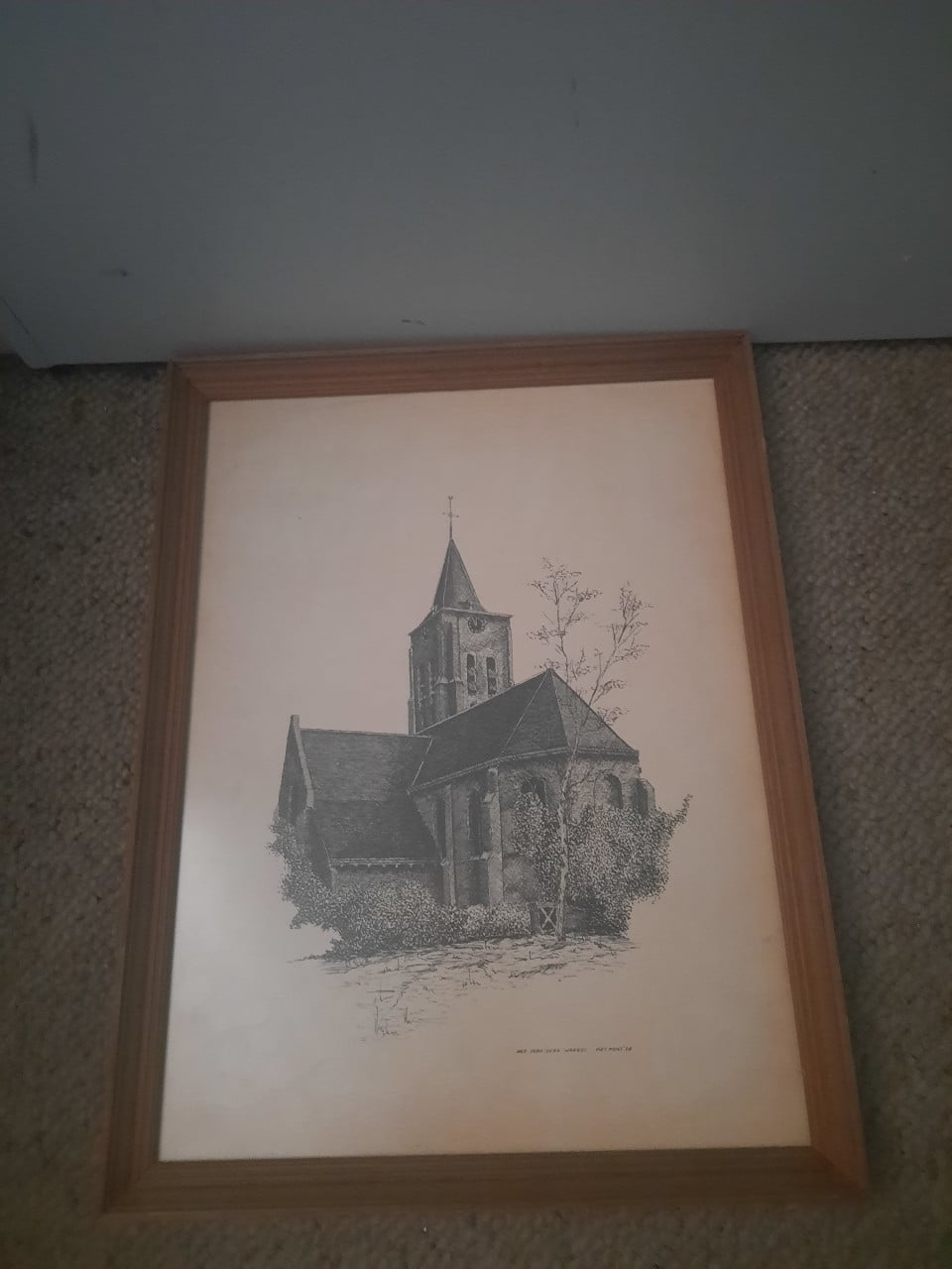 Ned. hervormde kerk in Waarde  P.Pons