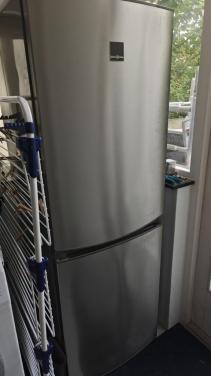 A+ klasse Zanussi RVS koel-vriescombinatie (Low Frost) 175x60 cm