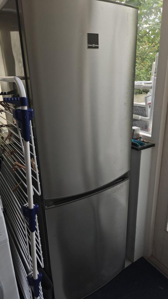 A+ klasse Zanussi RVS koel-vriescombinatie (Low Frost) 175x60 cm