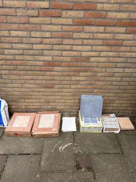 Tegels restpartij gratis