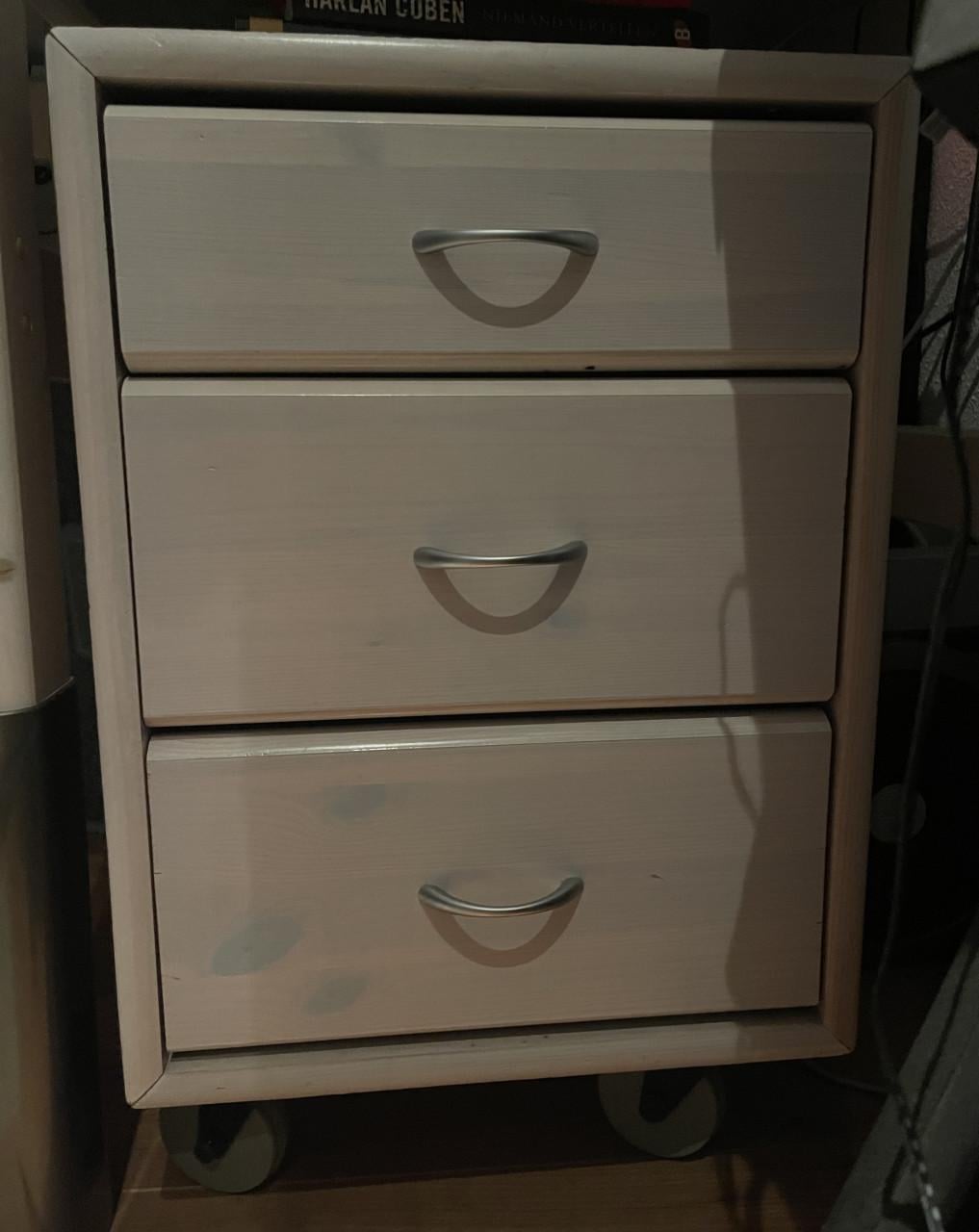 Bureau met ladenblok Flexa Whitewash