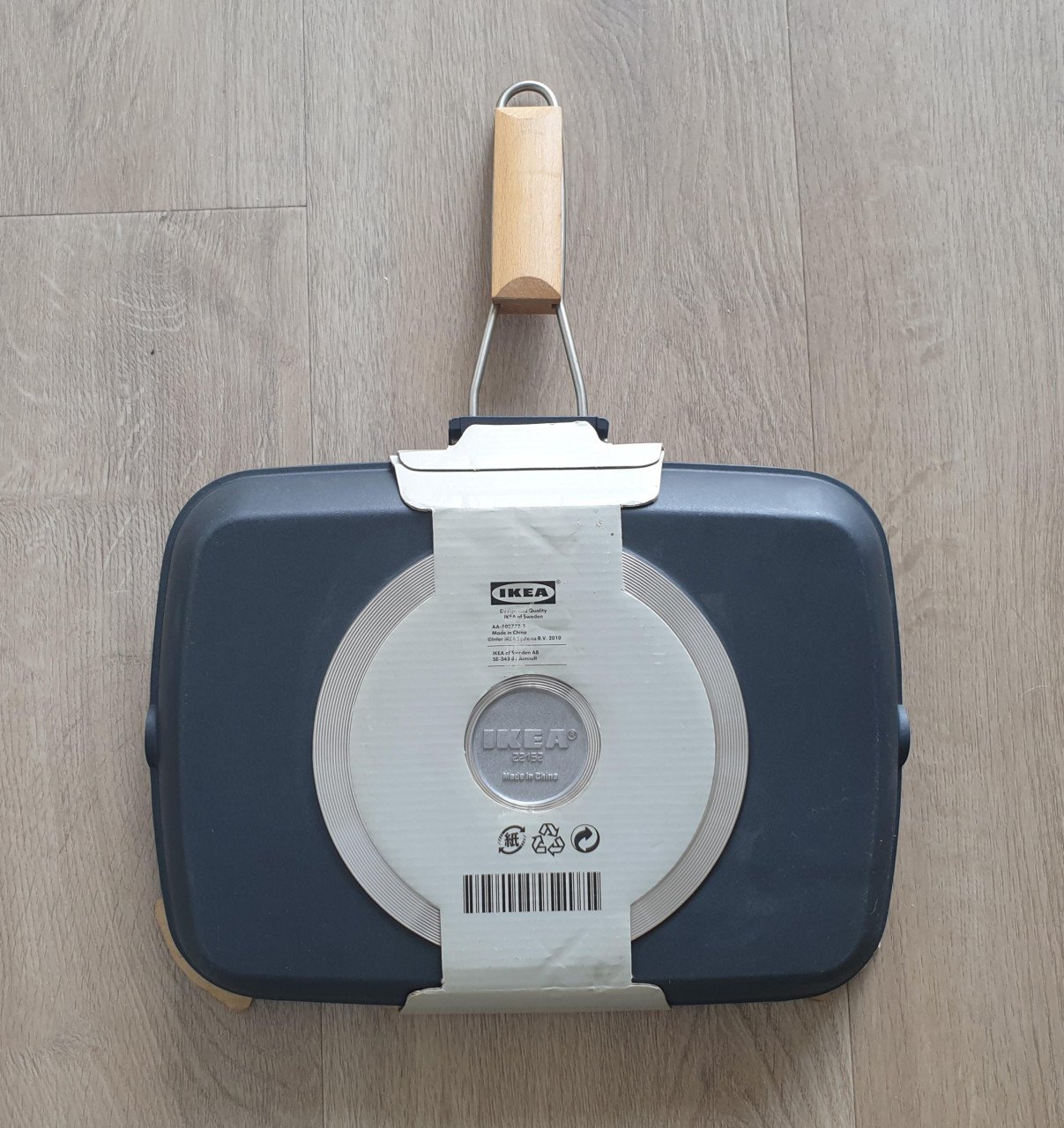 Nieuwe Ikea Grilla Grillpan 36 x 26 cm nog in verpakking Teflonlaag