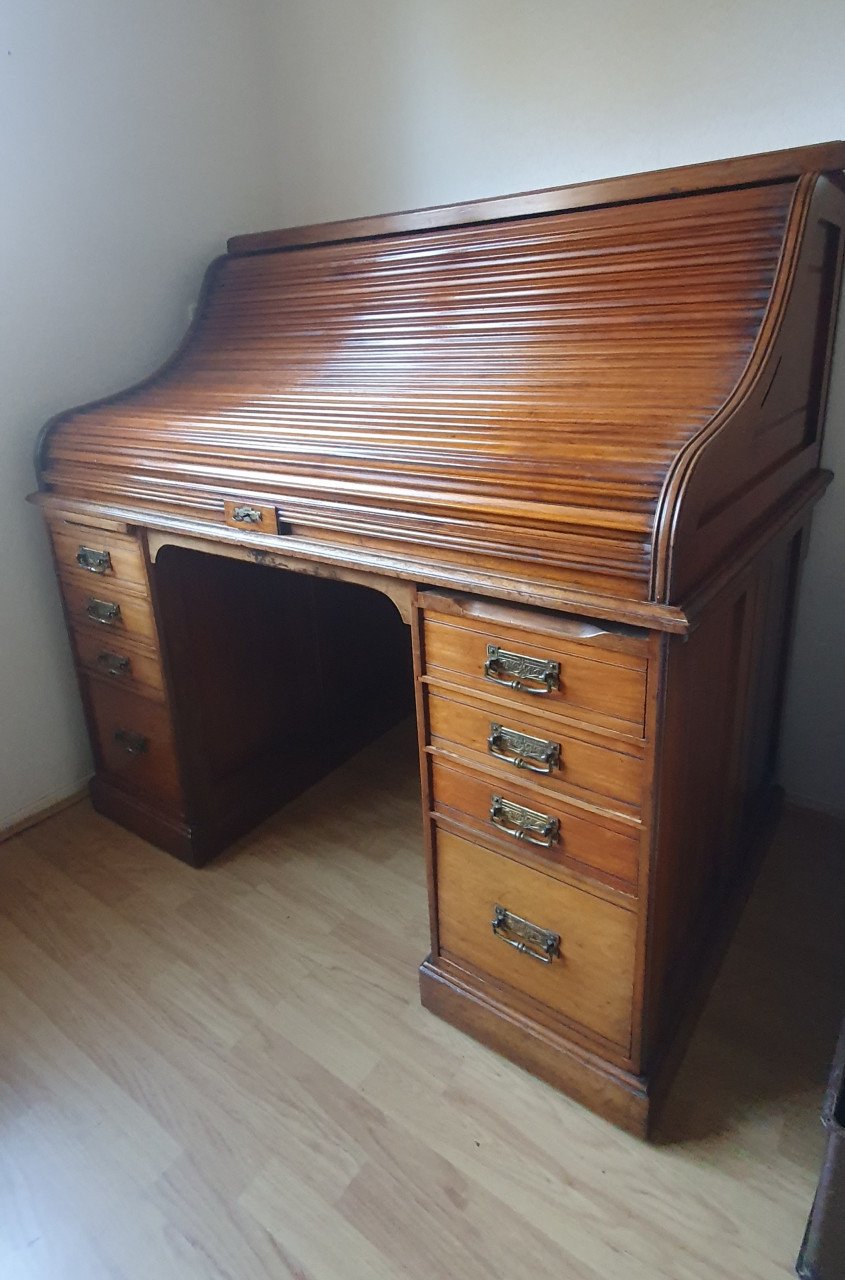 Antiek cylinderbureau 1900