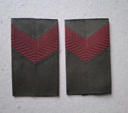 Set Schouderschuifpallet Soldaat 1