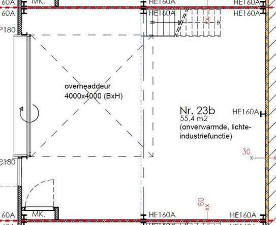 Nieuwbouwunit op bedrijventerrein Vrijburg in Vlissingen