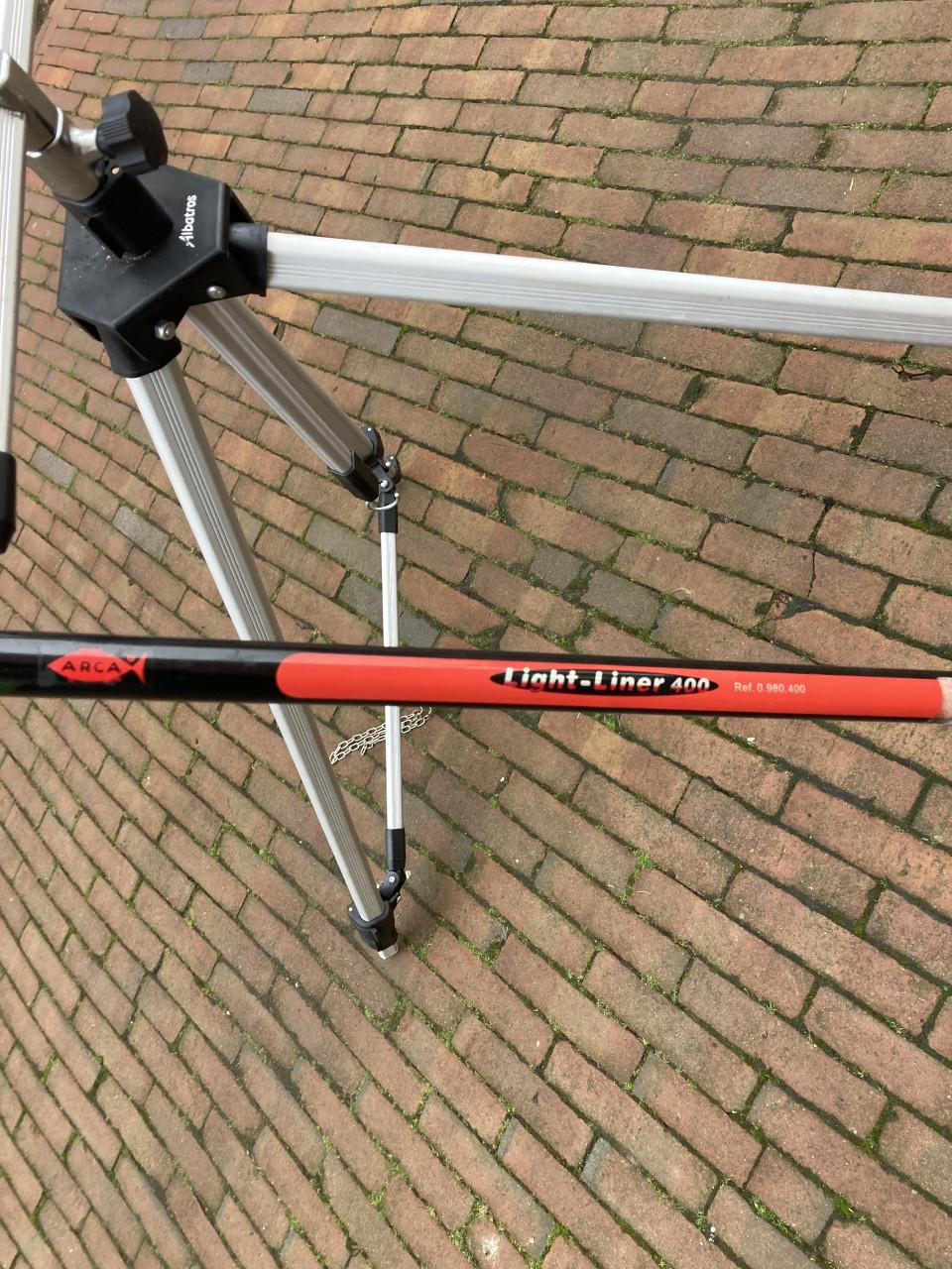 Hengelsteunen/Hengels/Viskoffers/Regenpak AGU/Fietskarretje / Vismolen etc.