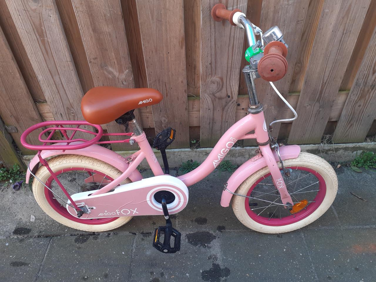 2 x Mooie Meisjesfiets VELORETTI 20 inch & 14 inch AMIGO - FoX