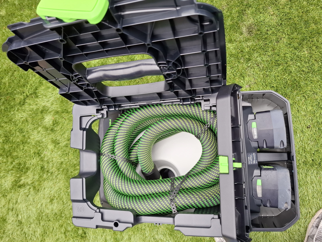 Festool CTLC midi 1 cleantec inclusief accu's en oplader.