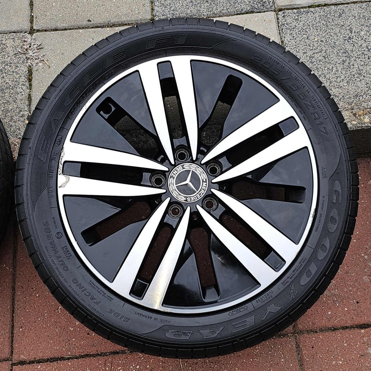 Mercedes-Benz velgen 17inch