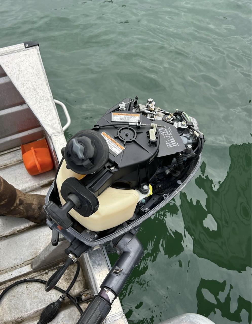 Aluminium boot met 5pk