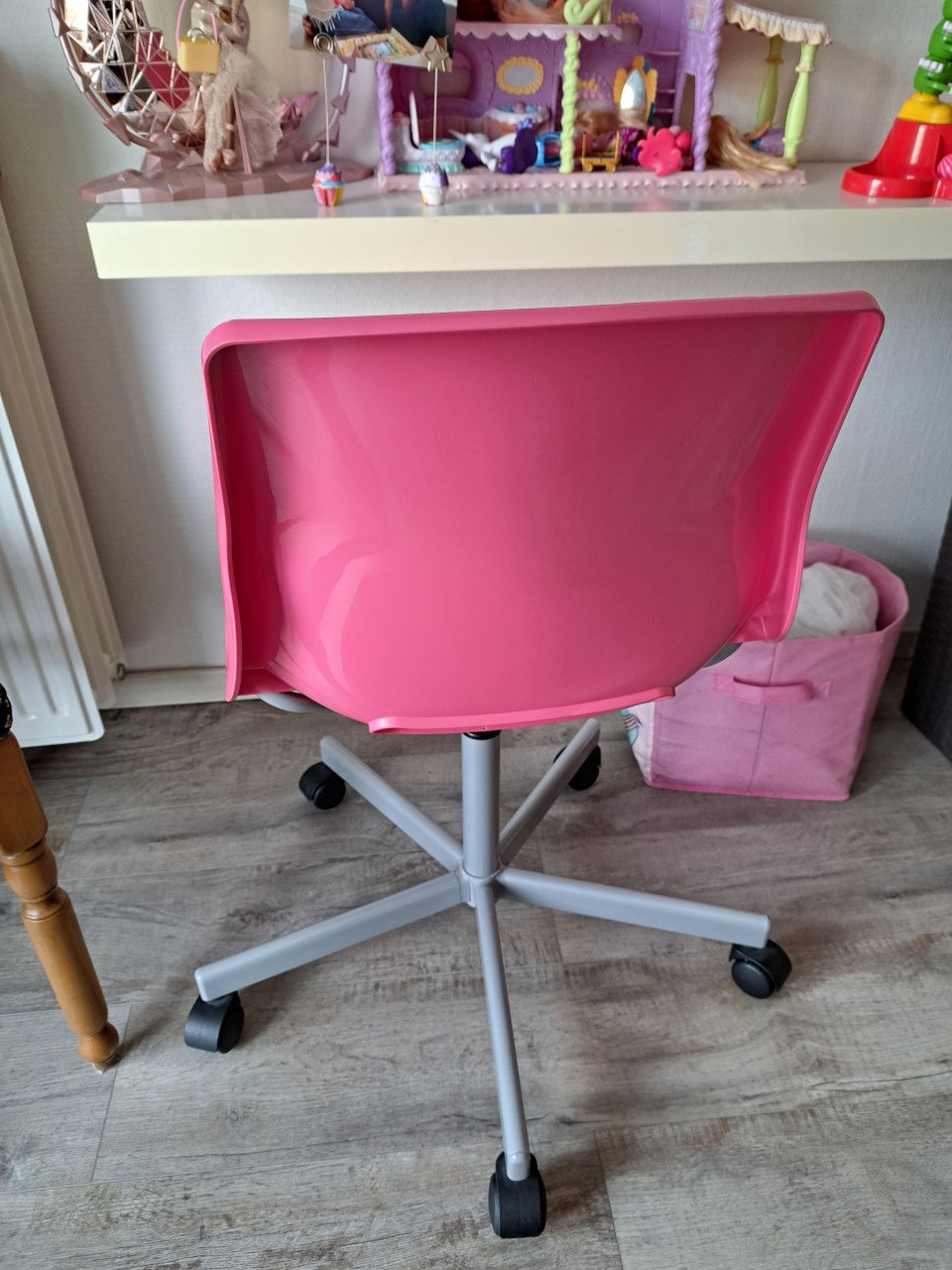 Bureaustoel roze