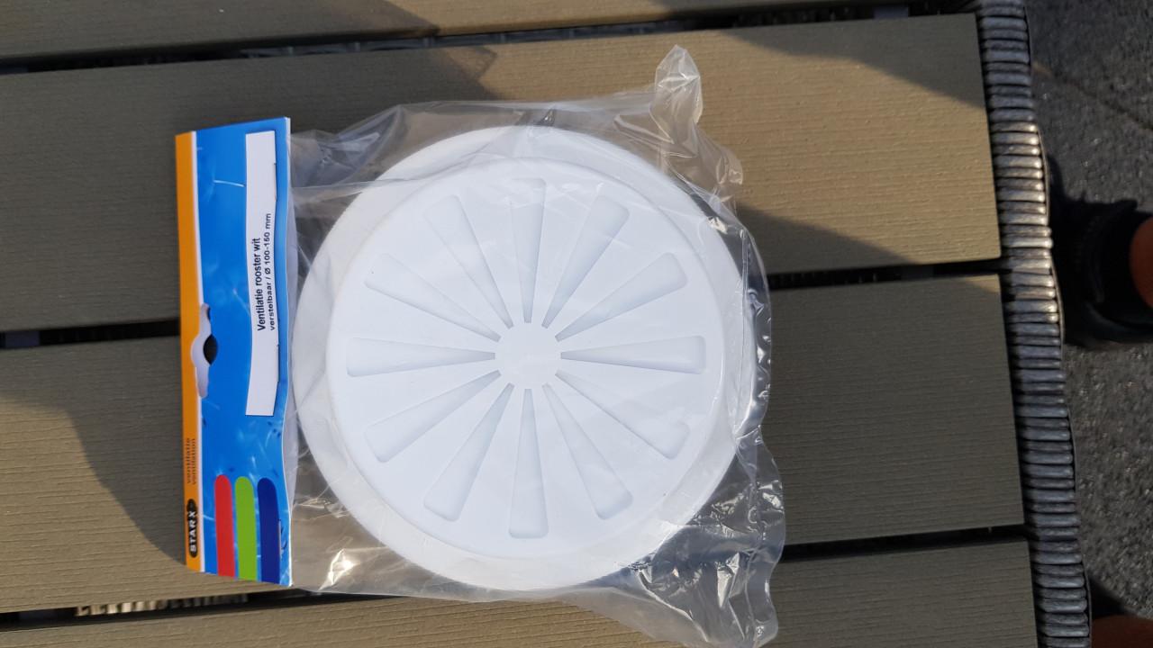 Ventilatierooster 4 stuks  nieuw