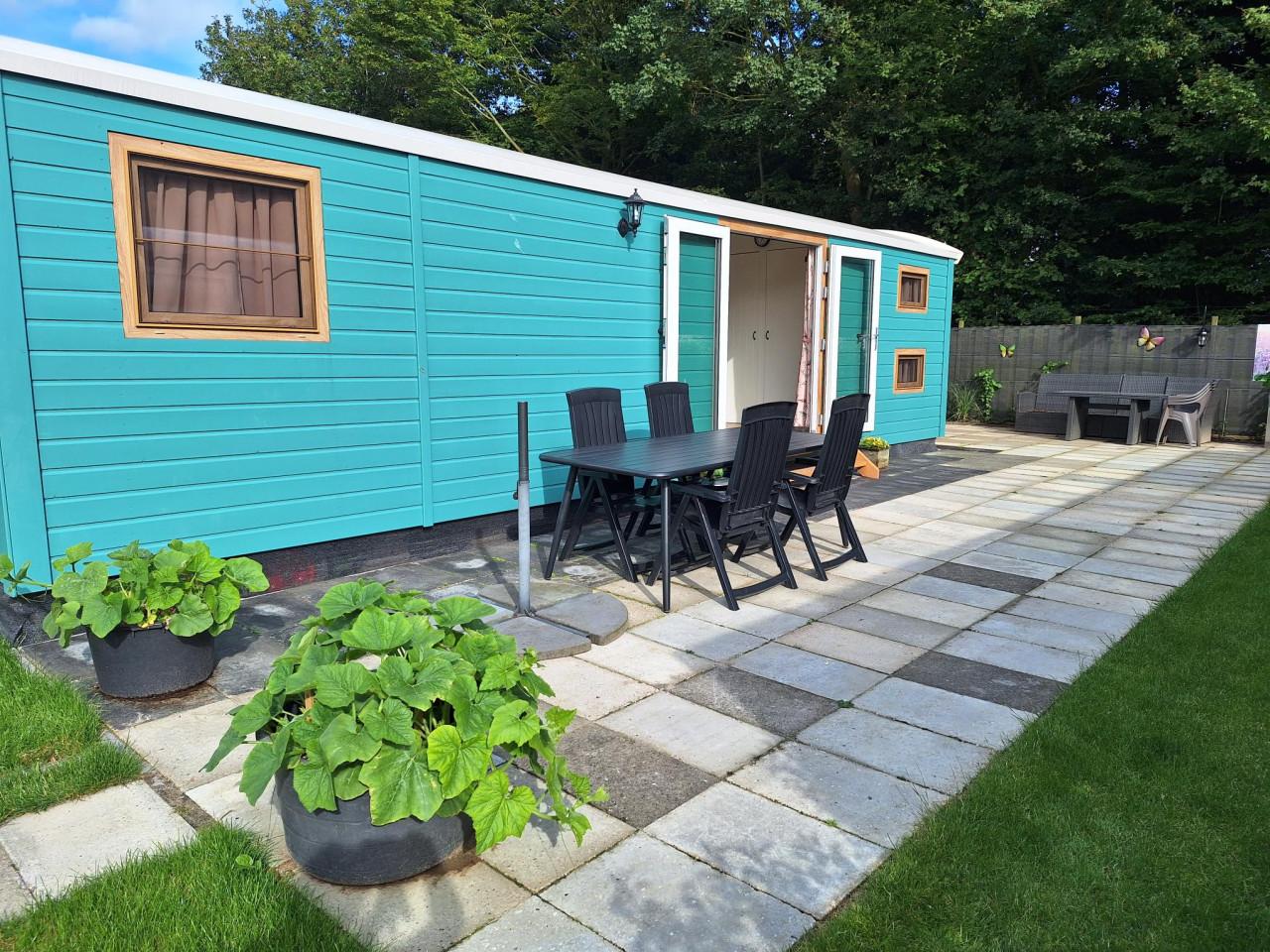 Te koop 2 recreatie woningen op eigen grond, vakantiepark Stelleplas