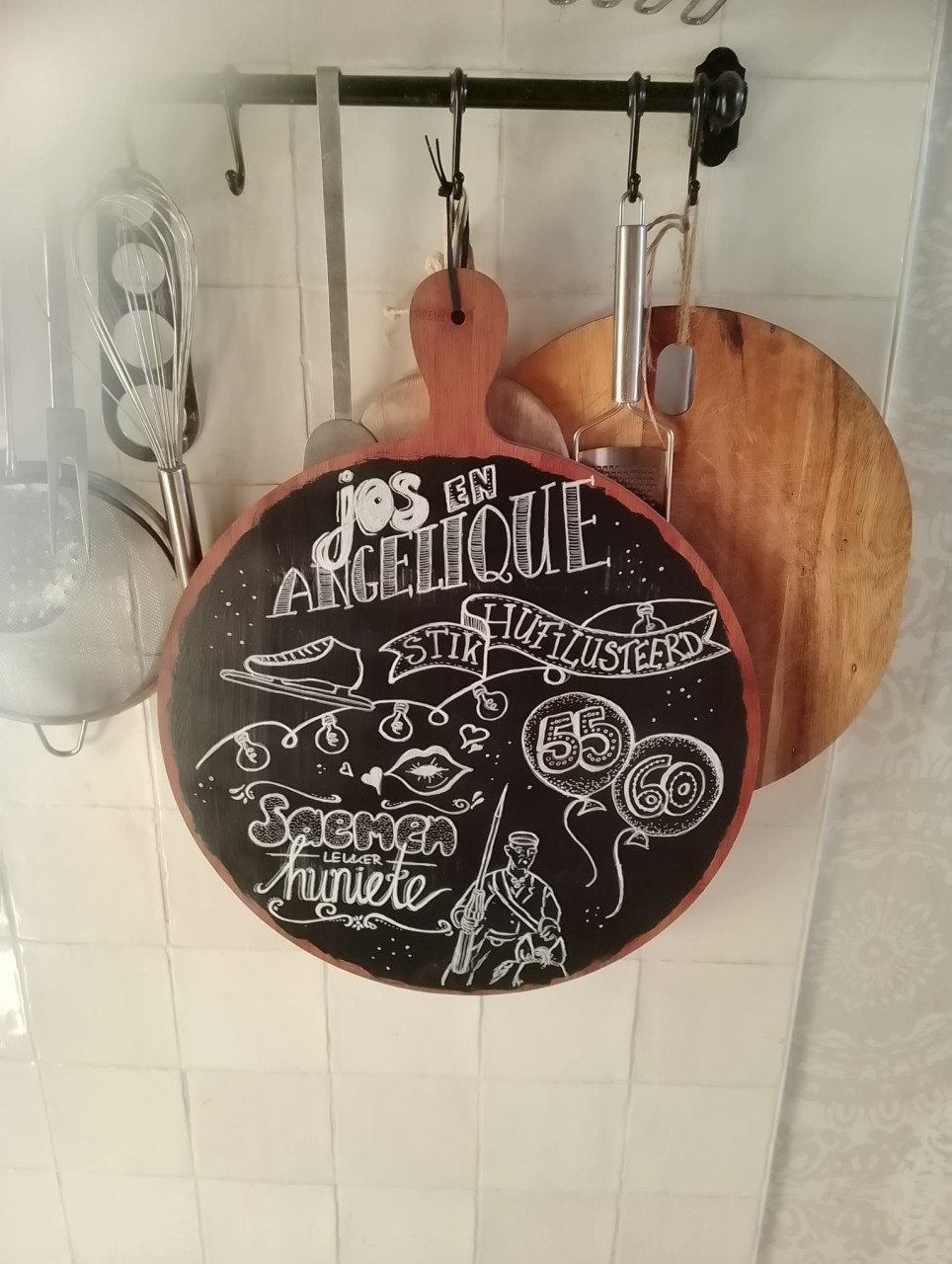 Gepersonaliseerde borrelplank - super origineel cadeau
