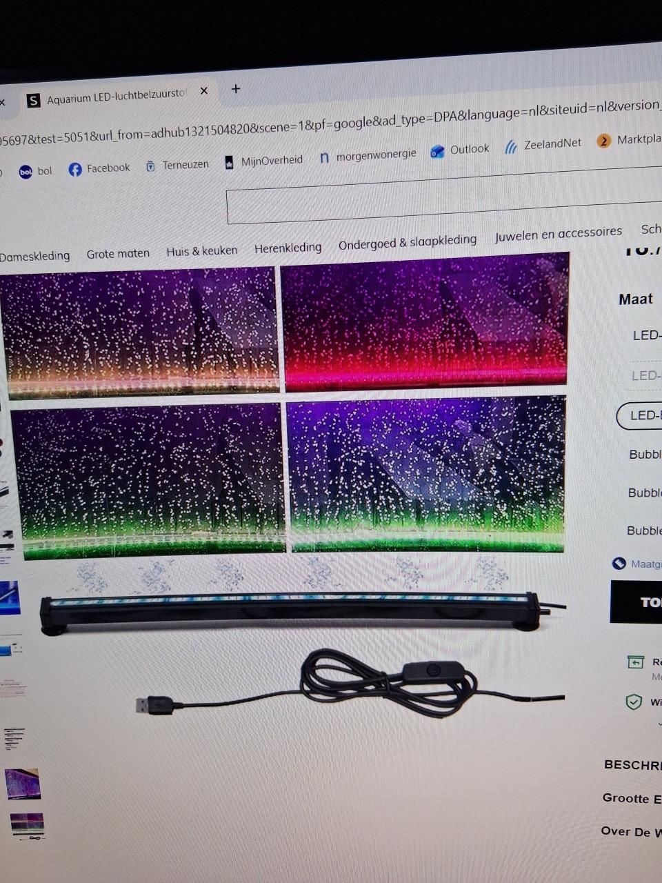 Tekoop aquarium en diversen