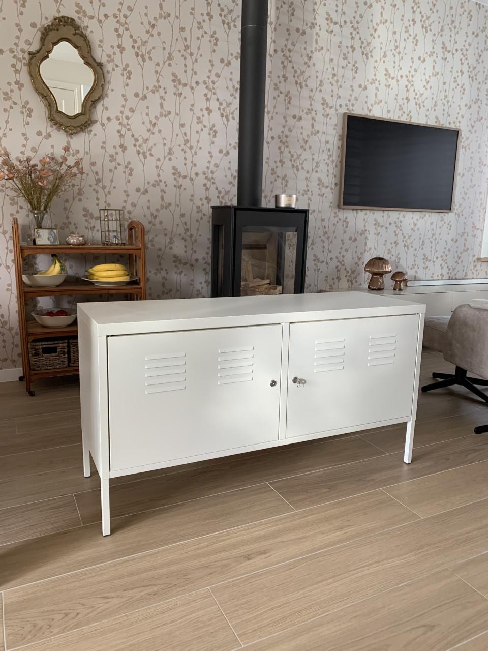 💐Super Leuk Wit Metalen Kastje van de Ikea💐
