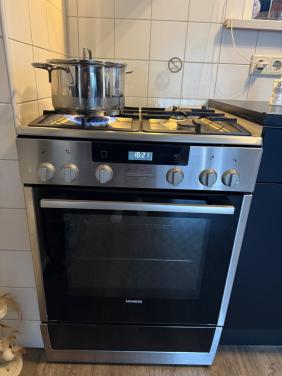 Siemens gasfornuis met oven