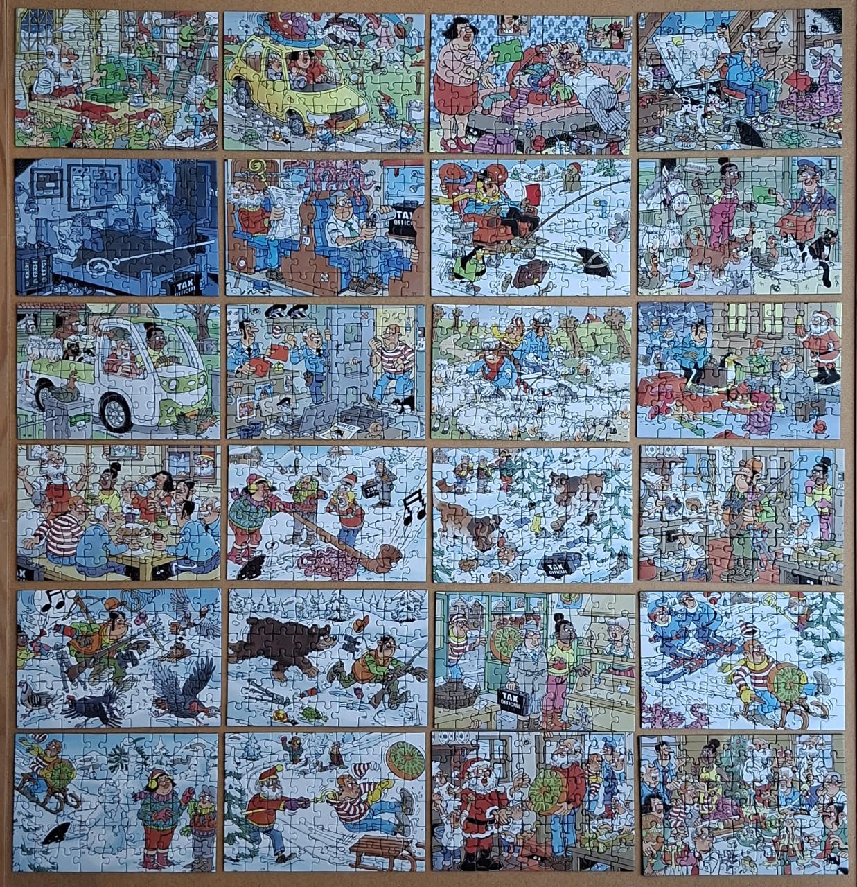 Jan van Haasteren adventpuzzel