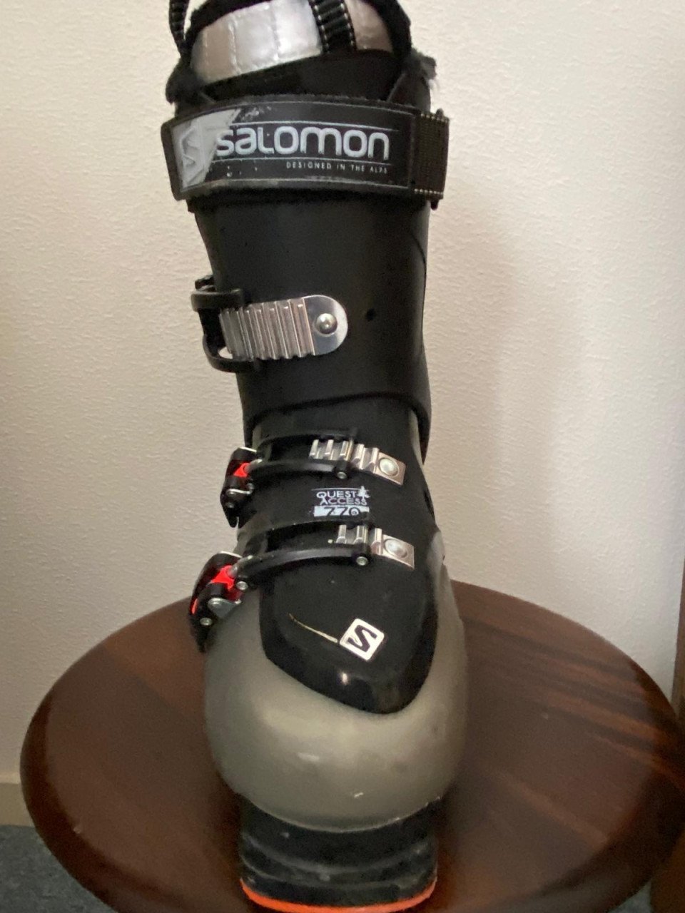 Heren ski,s Salomon maat 45