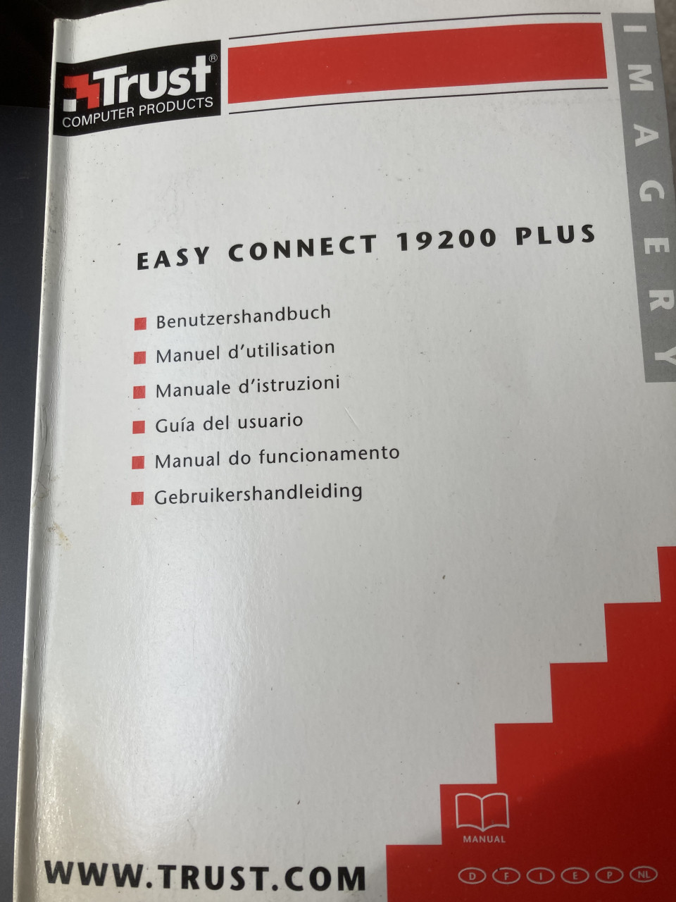 Vintage Flatbed scanner Trust Windows 95