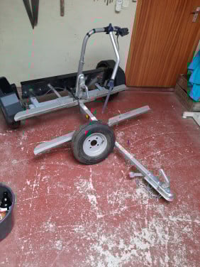 Aanhanger voor 2 fietsen