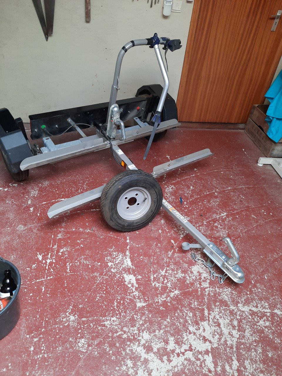 Aanhanger voor 2 fietsen