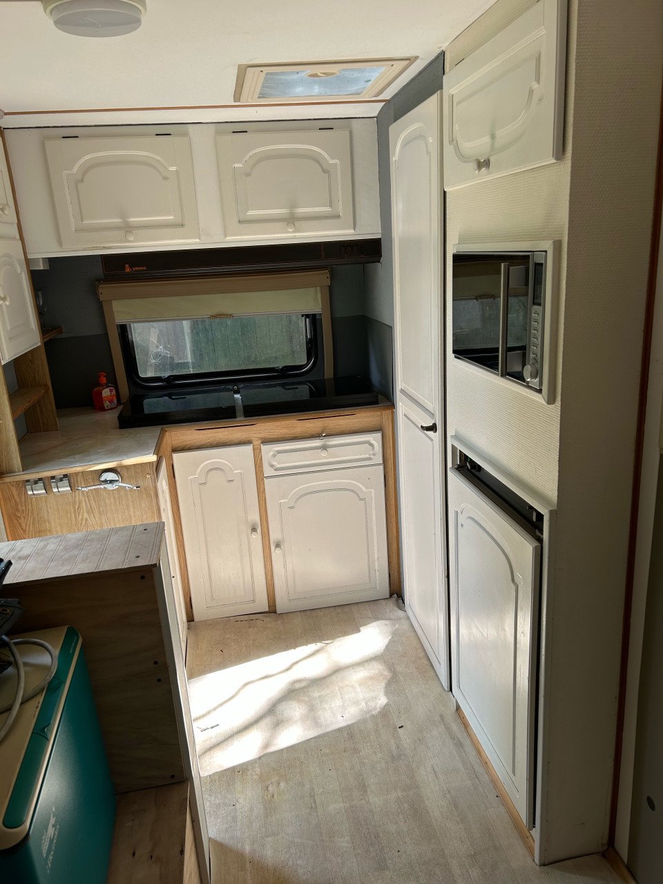 Fijne grote caravan