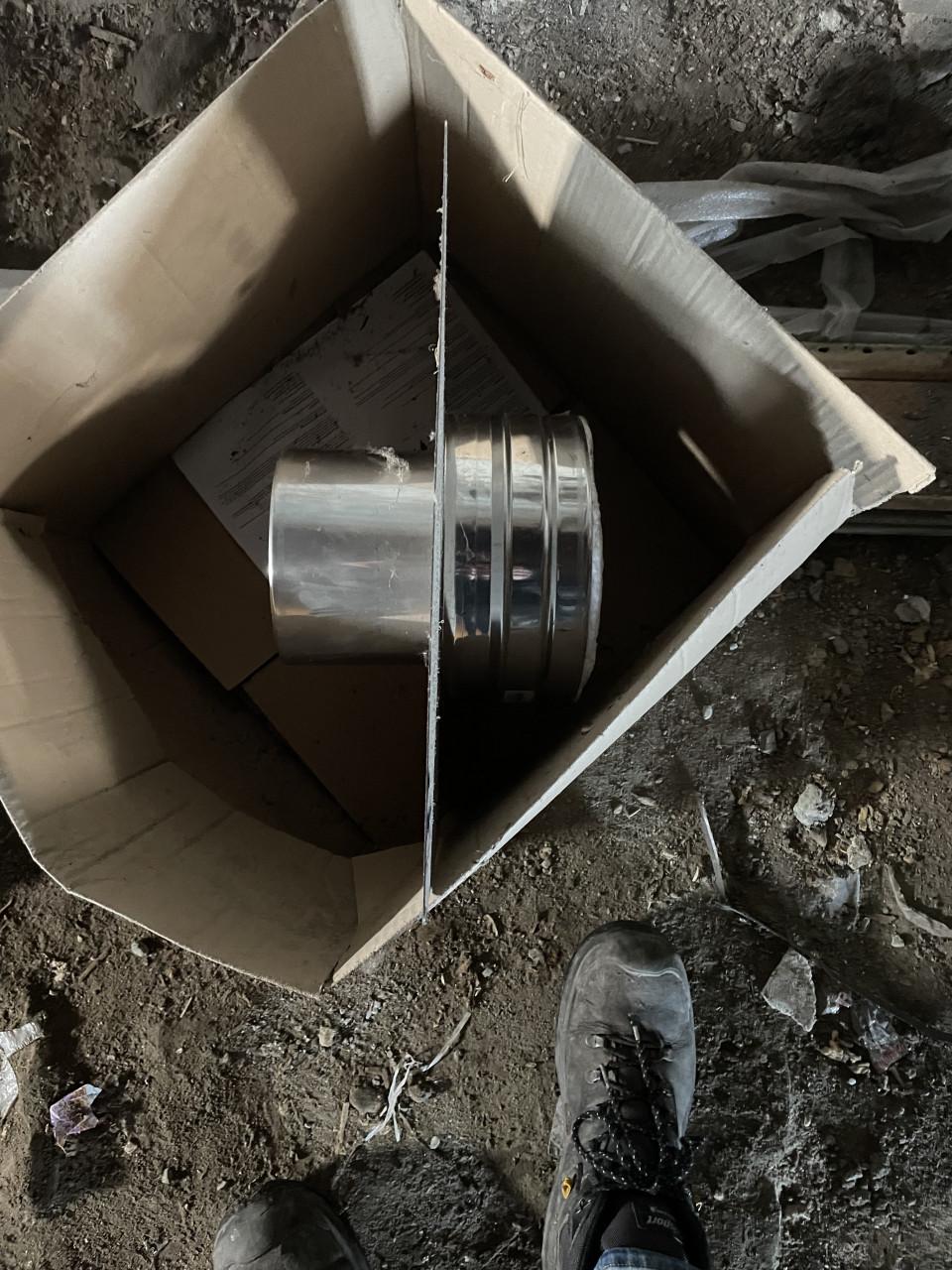 Rookkanaal 150 mm Dubbellaags flexibel 6,7 meter