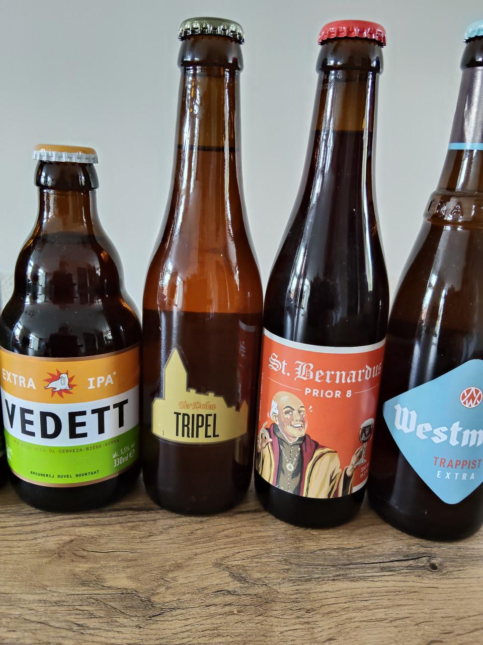 Bijna 200 flessen speciaalbier, €1,50 per stuk