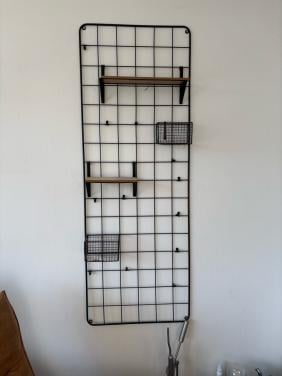 GRATIS ophalen. Wandrek 120x70 zwart