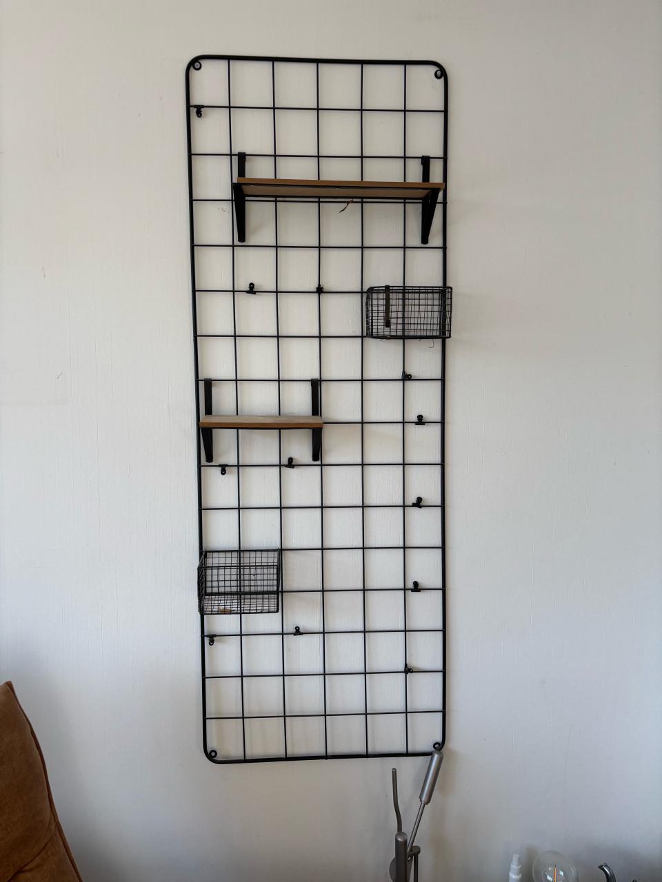 GRATIS ophalen. Wandrek 120x70 zwart