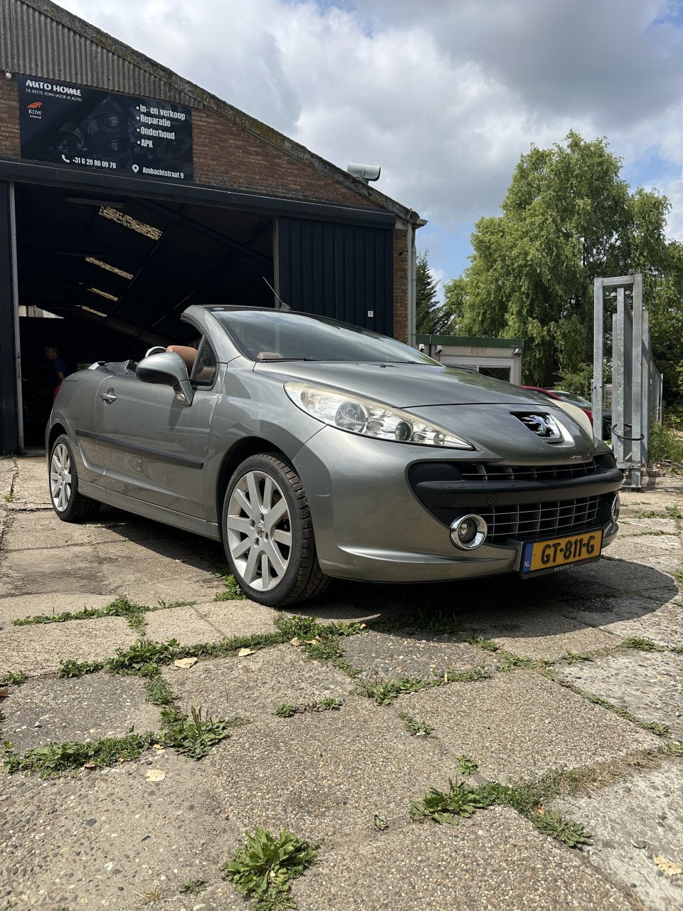 Peugeot 207cc 1.6i airco, cruise control, 125.Dkm