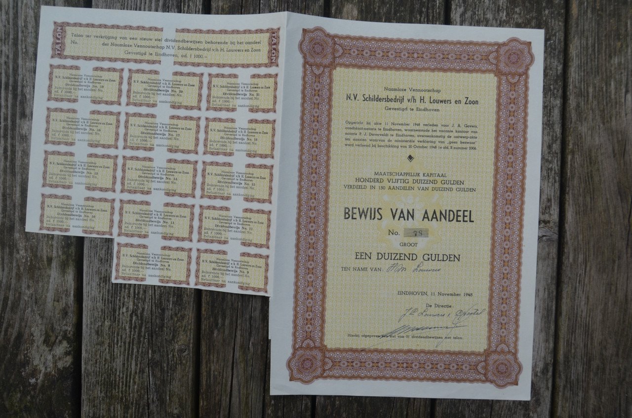 Diverse aandelen / obligaties / pandbrieven etc. (5)