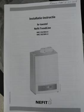 CV ketel Nefit Trendline HRC 30 Combi 2016