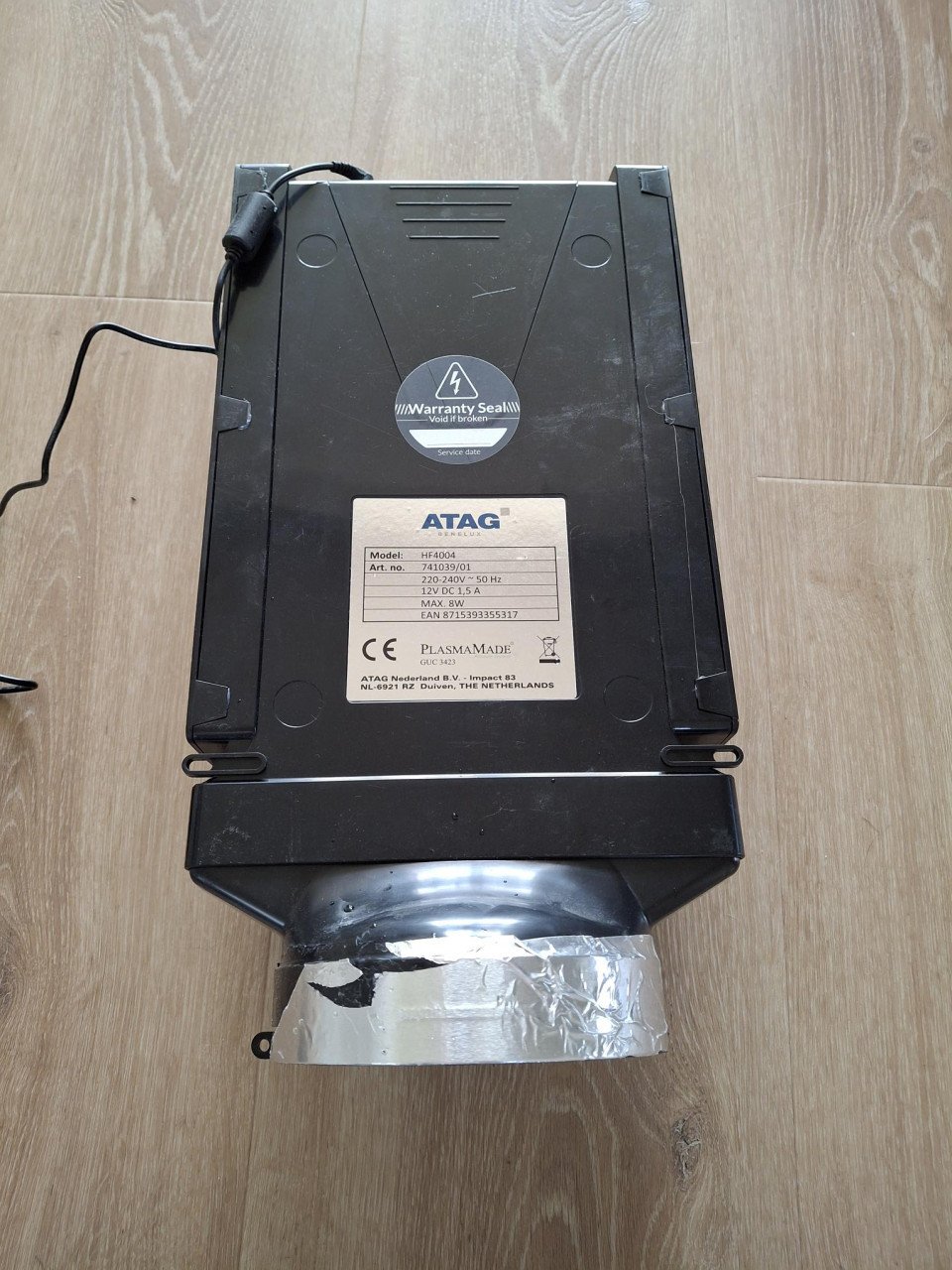 Plasmafilter afzuiger