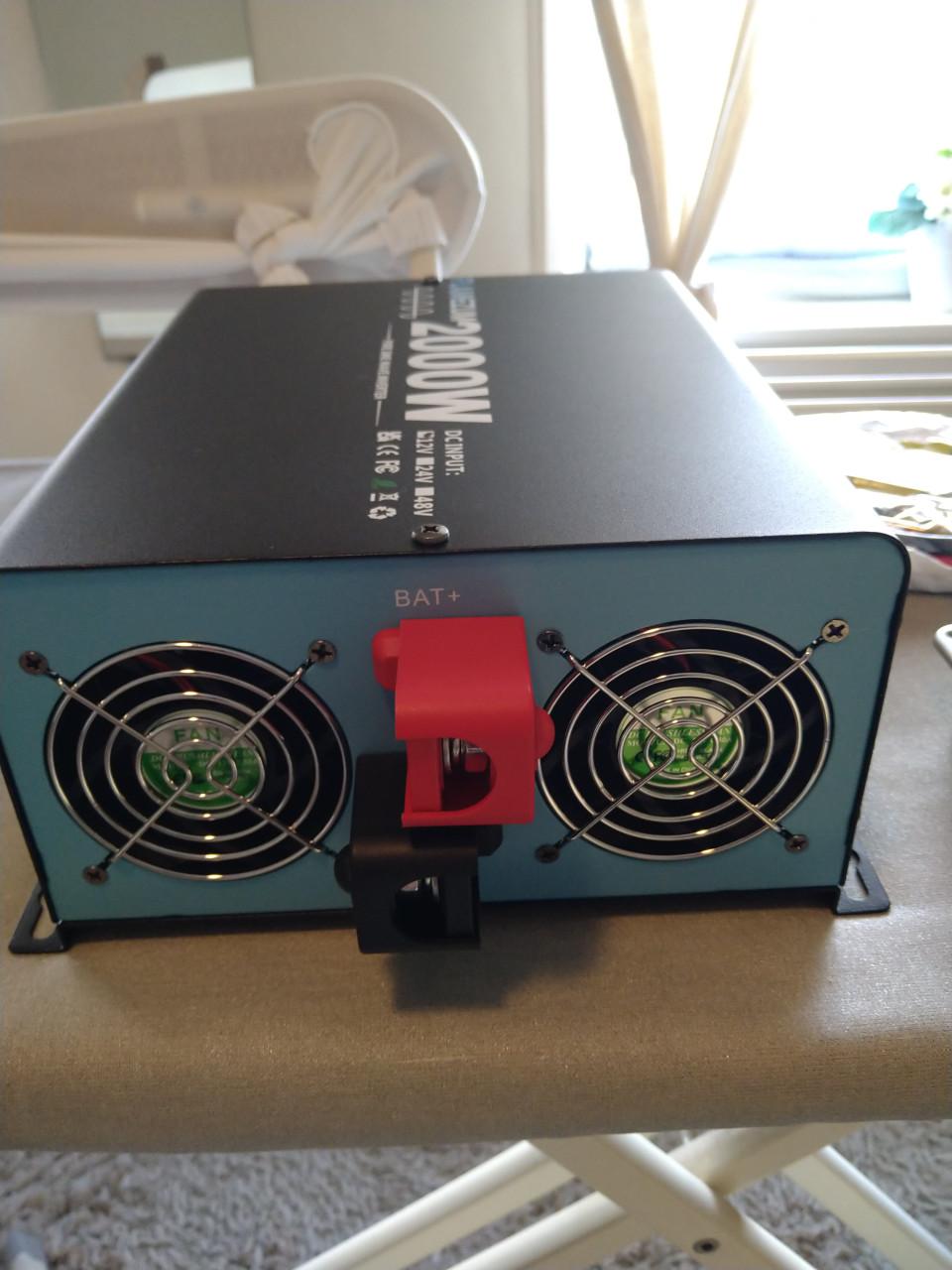 Omvormer 12 naar 230 volt 2000 W