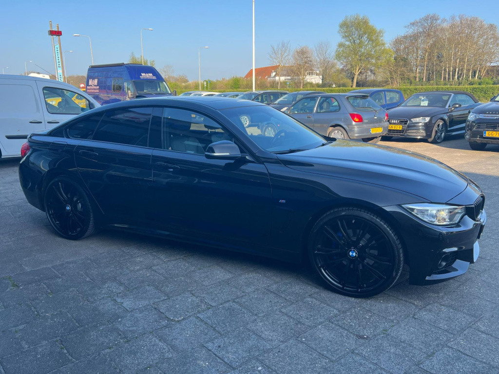 BMW 4 Serie gran coupé 420i m-sport centennial high executive, leer, elektr