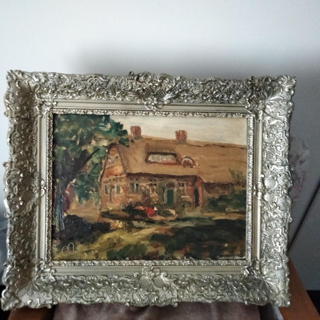 SCHILDERIJ BOERDERIJ