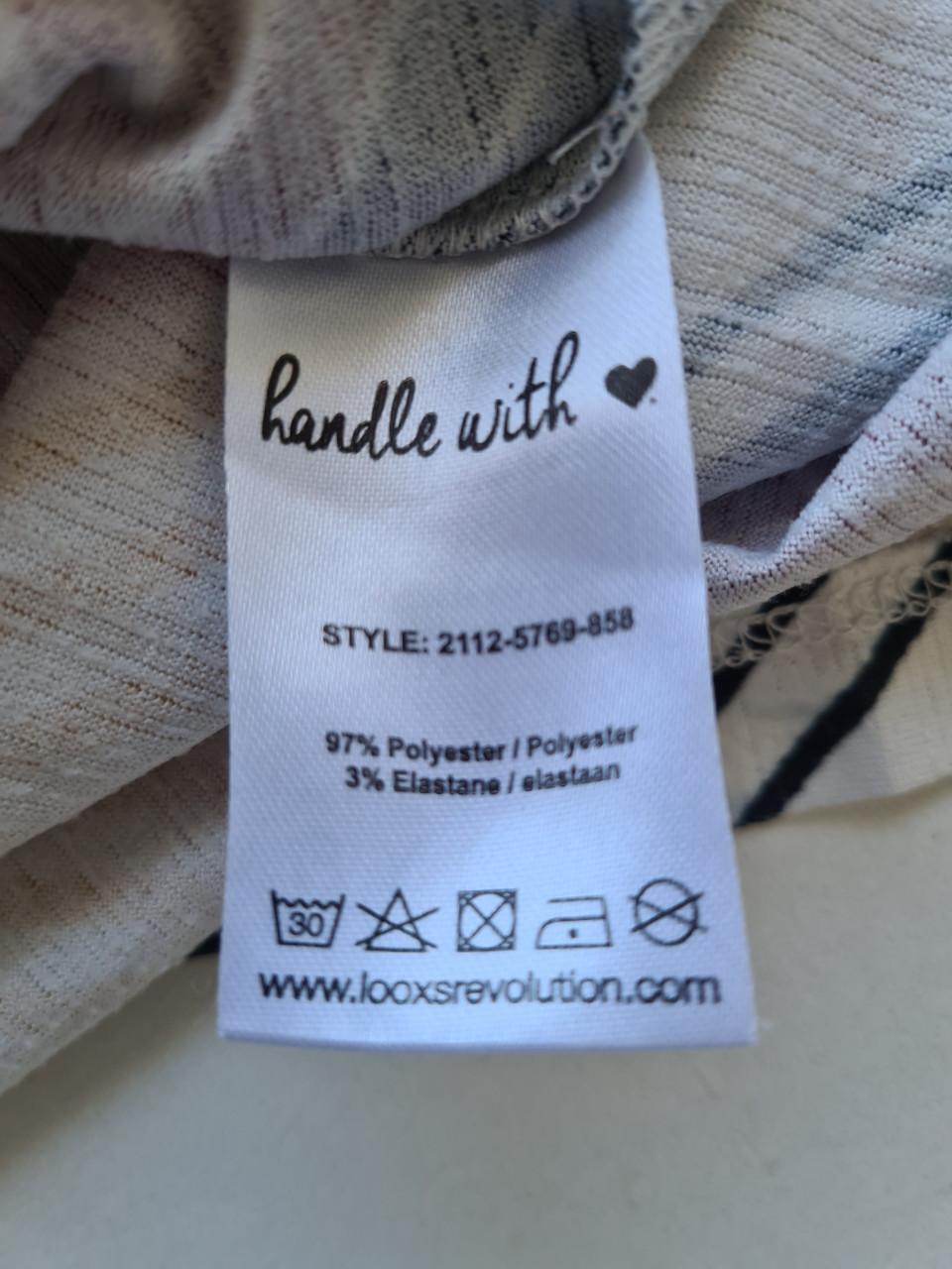 Lange gekleurde rok van Looxs  Mt 134-140