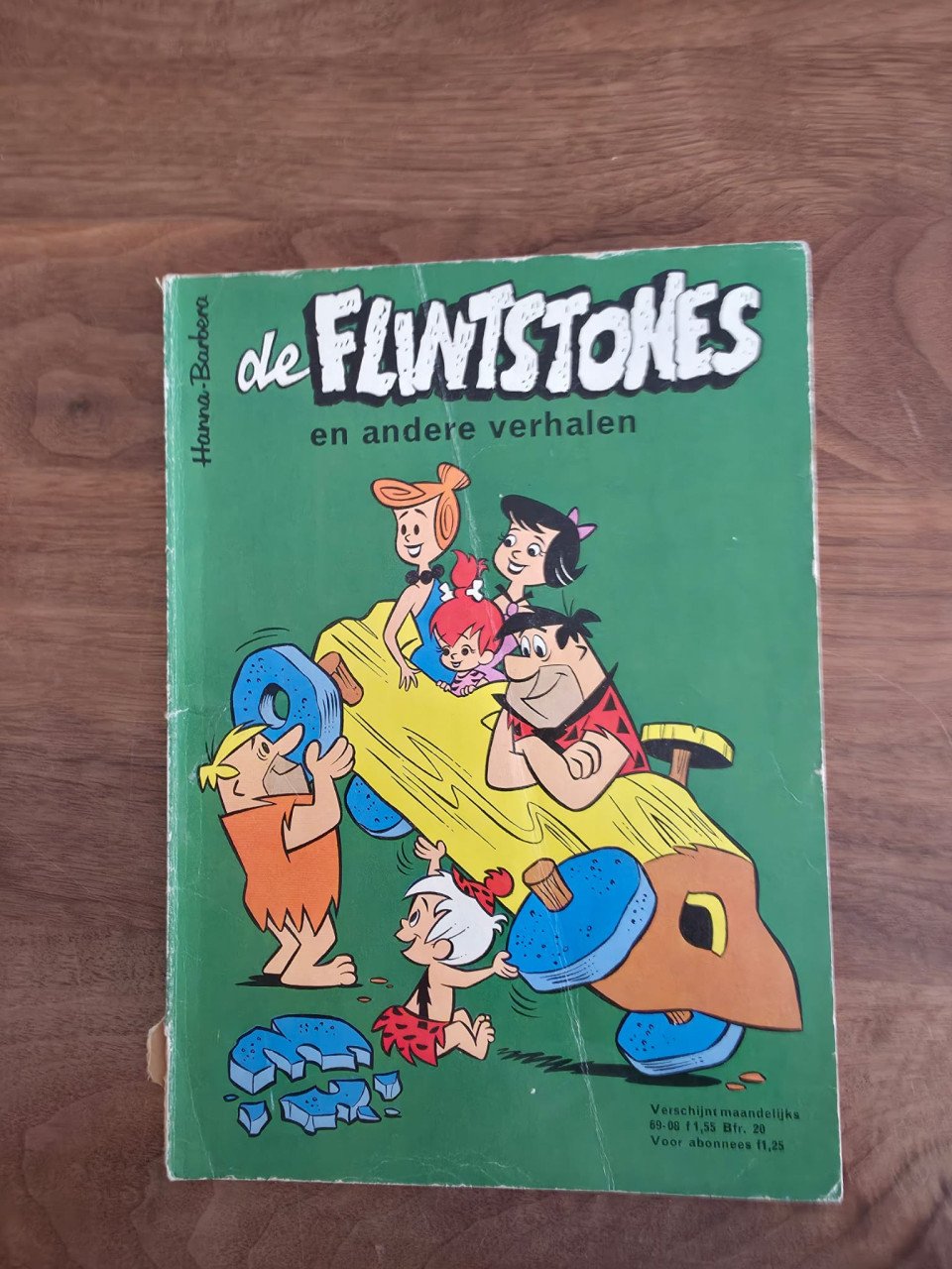 Fred Flintstone strips