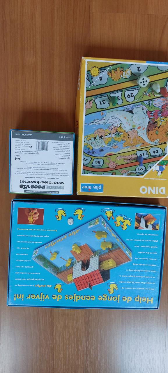 Allerlei spellen te koop