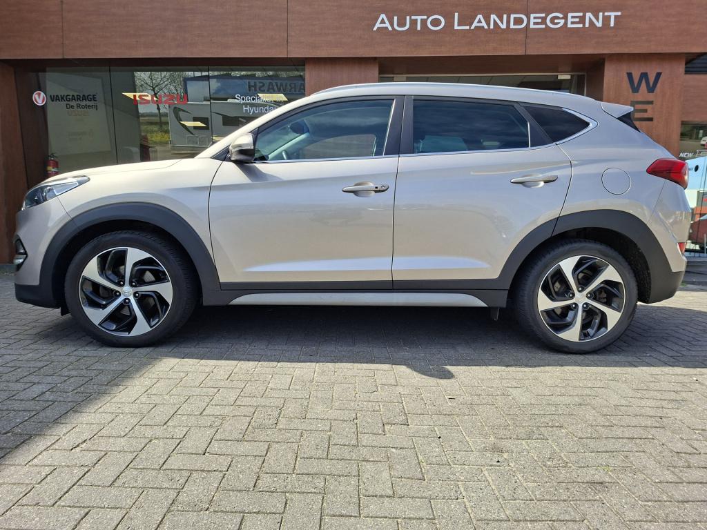 Hyundai Tucson 1.6 t-gdi 177 pk automaat | lederen bekleding | trekhaak |st